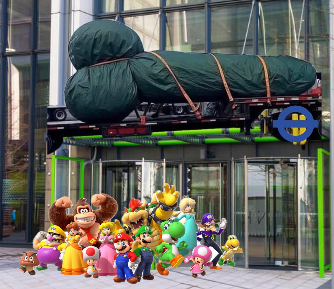 taxi_leaks's tweet photo. TfL staff told to return to the office, 
for the unveiling of Sadiq Khan's new monument. https://t.co/NCeWXuYfqT