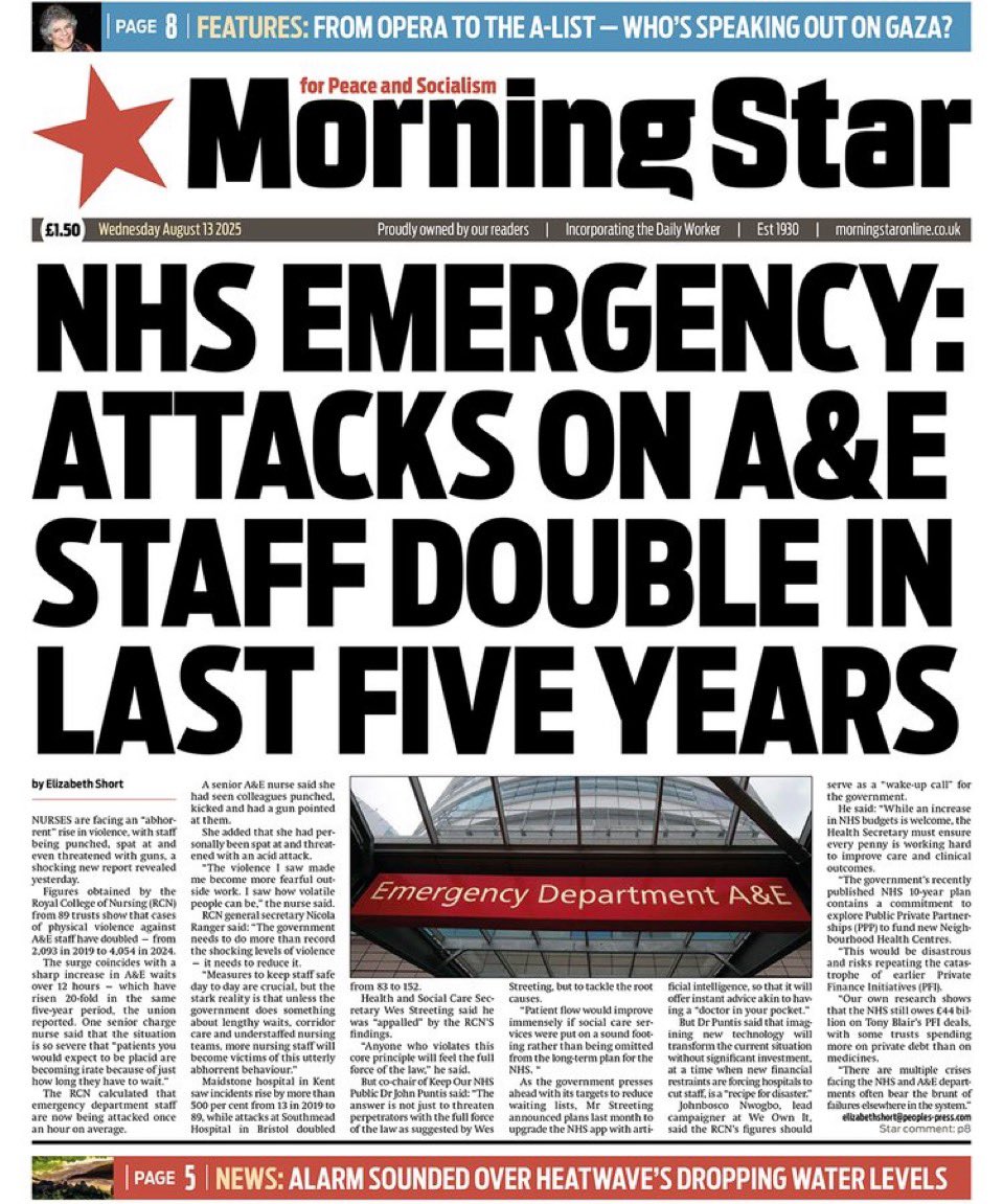 CPBritain's tweet photo. Get your copy of today’s @M_Star_Online 🗞️🚩

Or read and subscribe online at https://t.co/4sXleMdqsY 📱💻 https://t.co/oDaK4N1thO