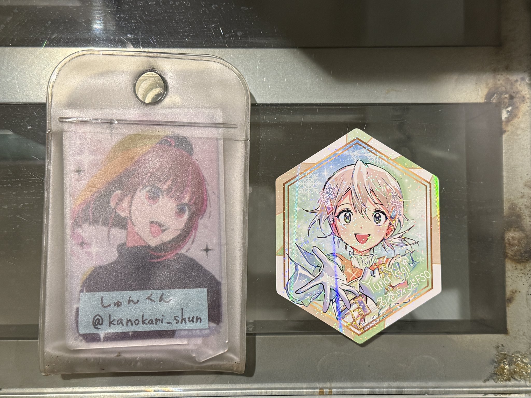 メダリスト メダリスト展 展示 カード ステッカー クリアカード