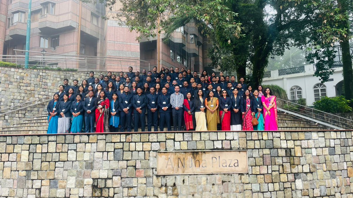 OTs of OAS  DR-2022 3rd Batch visited Lal Bahadur Shastri National Academy Of Administration (LBSNAA) on their ongoing Training-cum-Exposure visit to National Centre for Good Governance (NCGG), Mussoorie