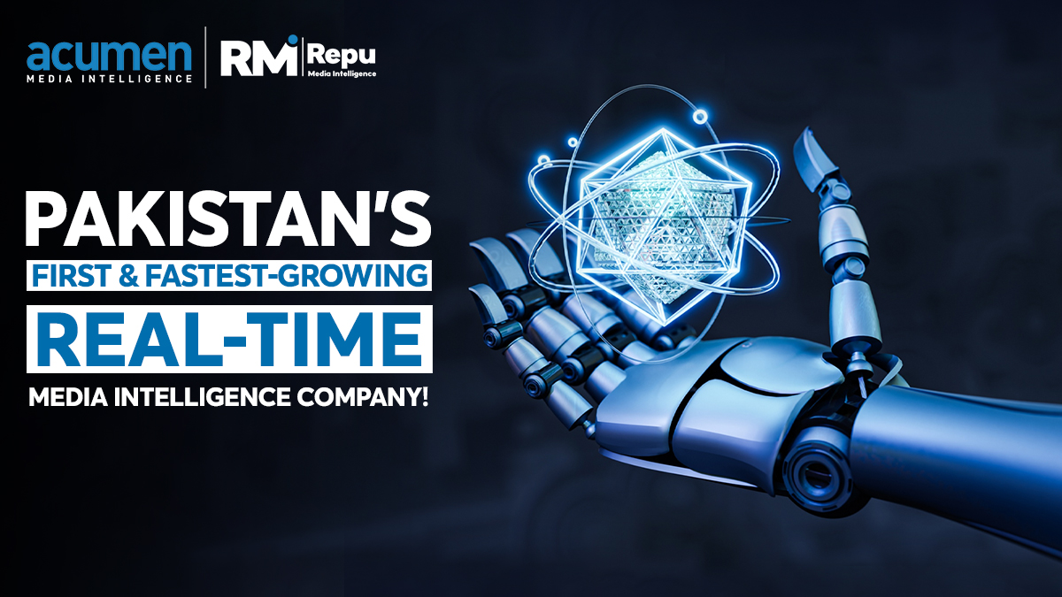 repu_media's tweet photo. Repu Media Intelligence proudly launches Acumen Media Intelligence in Pakistan, one of the largest real-time, AI-powered, media intelligence companies in the world, and Pakistan's first and fastest growing!

Welcome to our movement.
#AcumenMediaIntelligence #RepuMediaIntelligence https://t.co/jSavkdmo4B