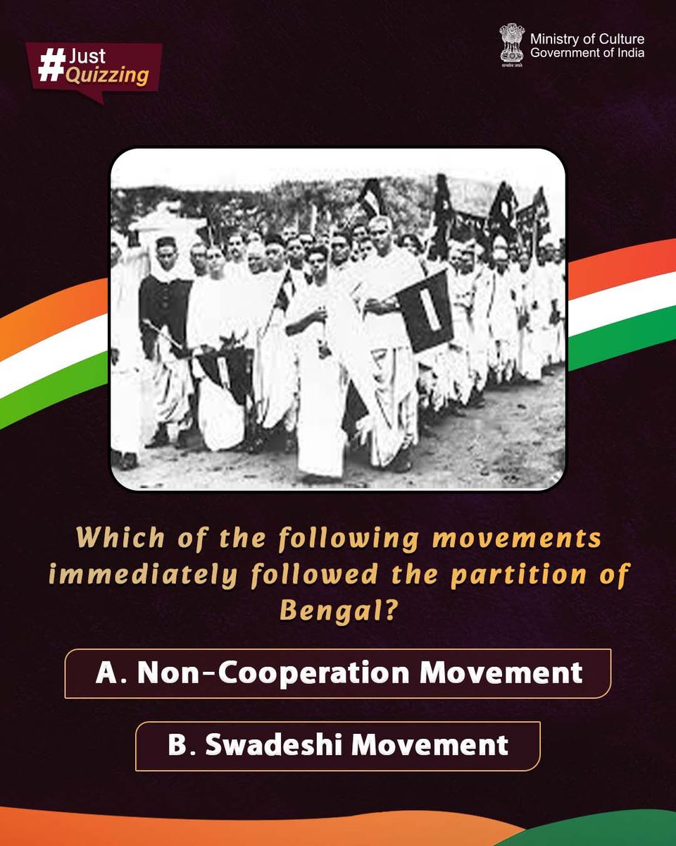 MinOfCultureGoI's tweet image. Do you know the answer? Honour the spirit of our freedom fighters by hoisting the Tricolour at home. Click your #SelfieWithTiranga &amp;amp; upload on harghartiranga.com

#AzadiKiKahani #JustQuizzing #HarGharTiranga2025 #HGT2025 #CultureUnitesAll