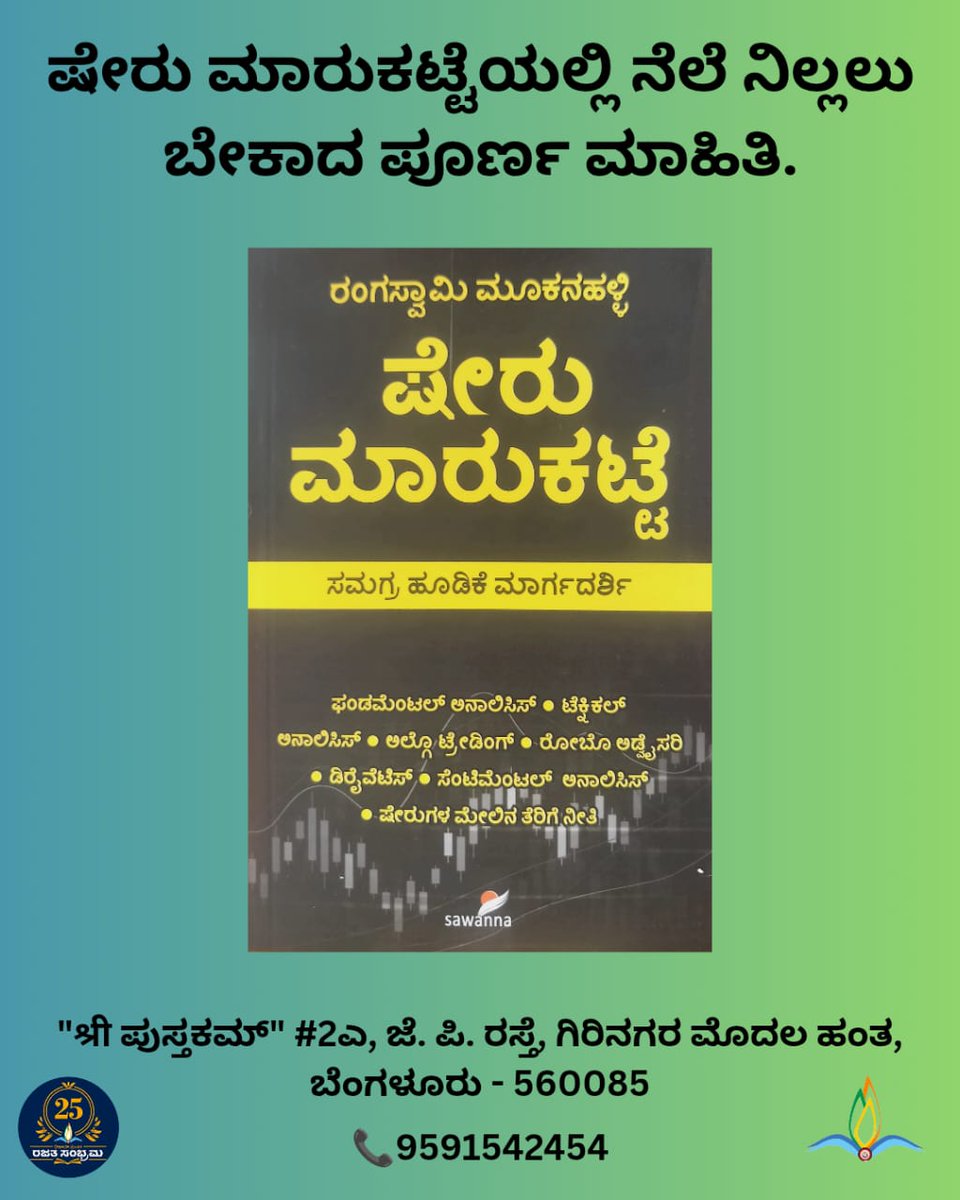 ಷೇರು ಮಾರುಕಟ್ಟೆಯಲ್ಲಿ ನೆಲೆ ನಿಲ್ಲಲು ಬೇಕಾದ ಪೂರ್ಣ ಮಾಹಿತಿ.