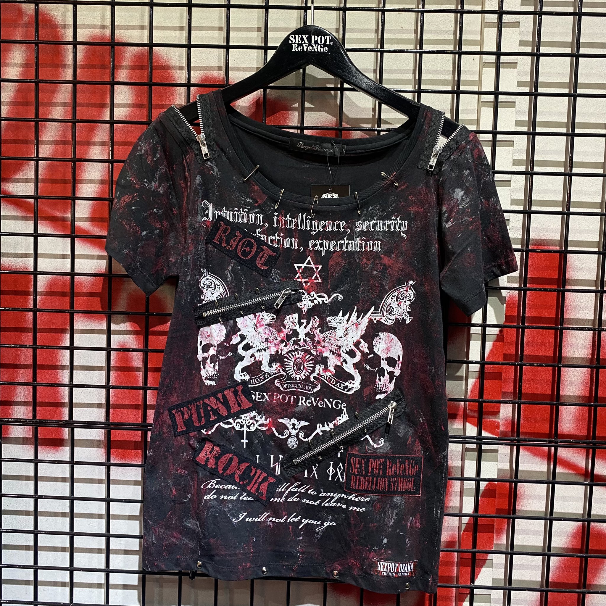 SEXPOT ReVeNGe大阪店限定一点物カットソー SEXPOT ReVeNGe大阪店限定一点物カットソー - トップス一 番