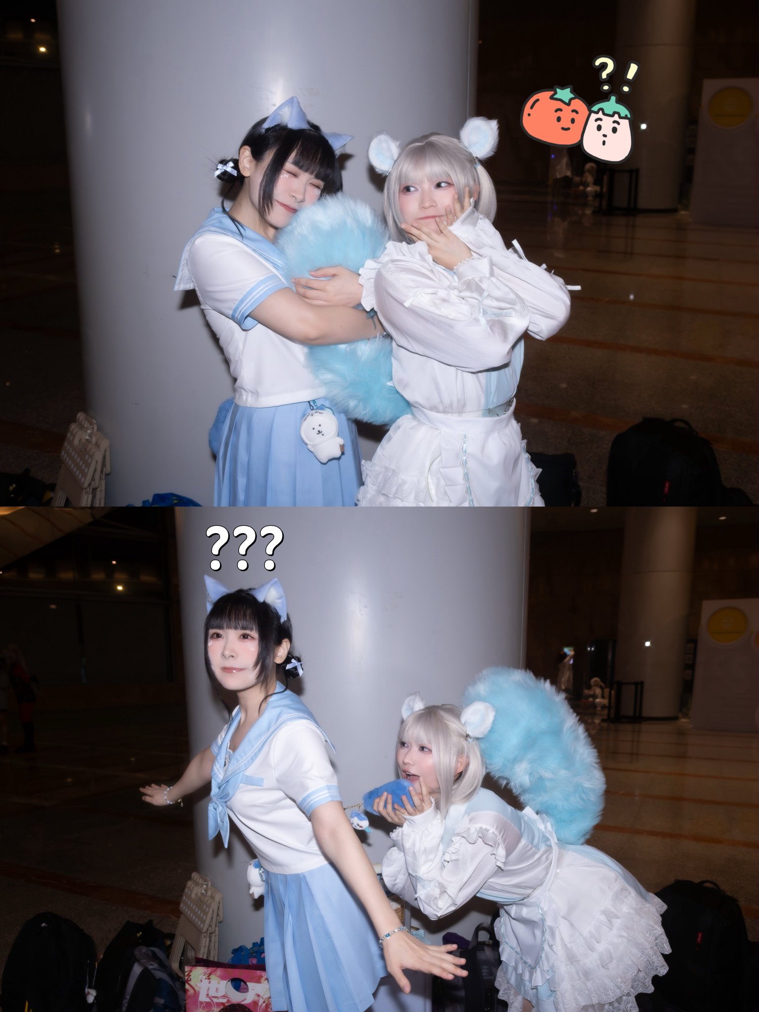 ⭐︎モモてん仲良し⭐︎ 181016_ももくろちゃんZ×とれたんず 『でんでん でんしゃ/こま