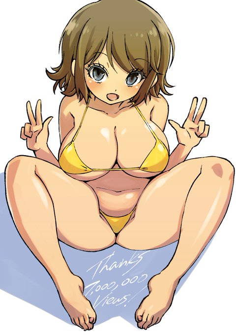 pixiv閲覧数700万行きました
これからも末長くご贔屓に 