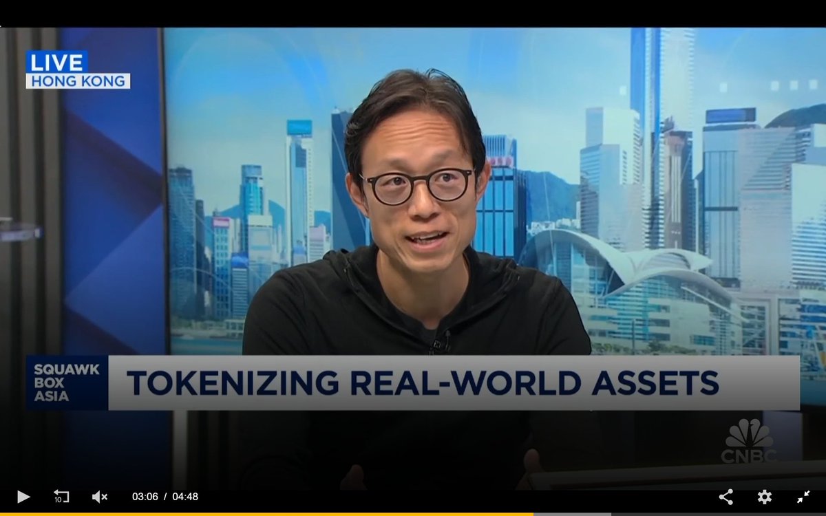 What's driving the tokenisation of real world assets? And why should we consider $ETH a barometer for alts? <a href="/ysiu/">Yat Siu</a> <a href="/animocabrands/">Animoca Brands</a> weighs in on <a href="/CNBCi/">CNBC International</a>'s Squawk Box Asia.  

cnbc.com/video/2025/08/…