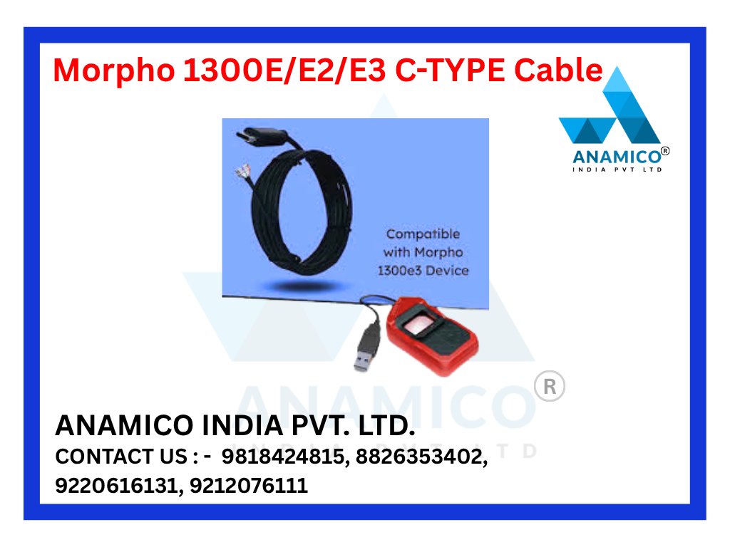 AnamicoIndia's tweet image. Comprehensive range of Aadhaar biometric devices and cables available at Anamico India Pvt Ltd. Get the best deals! #AadhaarSolutions #BiometricSupplies #AnamicoDeals 
@PardeepSingh_PB