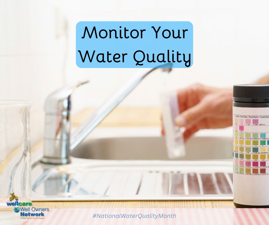 💧 What can YOU do for #NationalWaterQualityMonth?

Small steps make a big impact — whether you’re a well owner or just want to help protect water 🌍💦

👉 nationalwaterqualitymonth.org

#conservewater #savewater #waterwells #wellcare #wellcarehotline #wellcareWednesday #wellcareWON