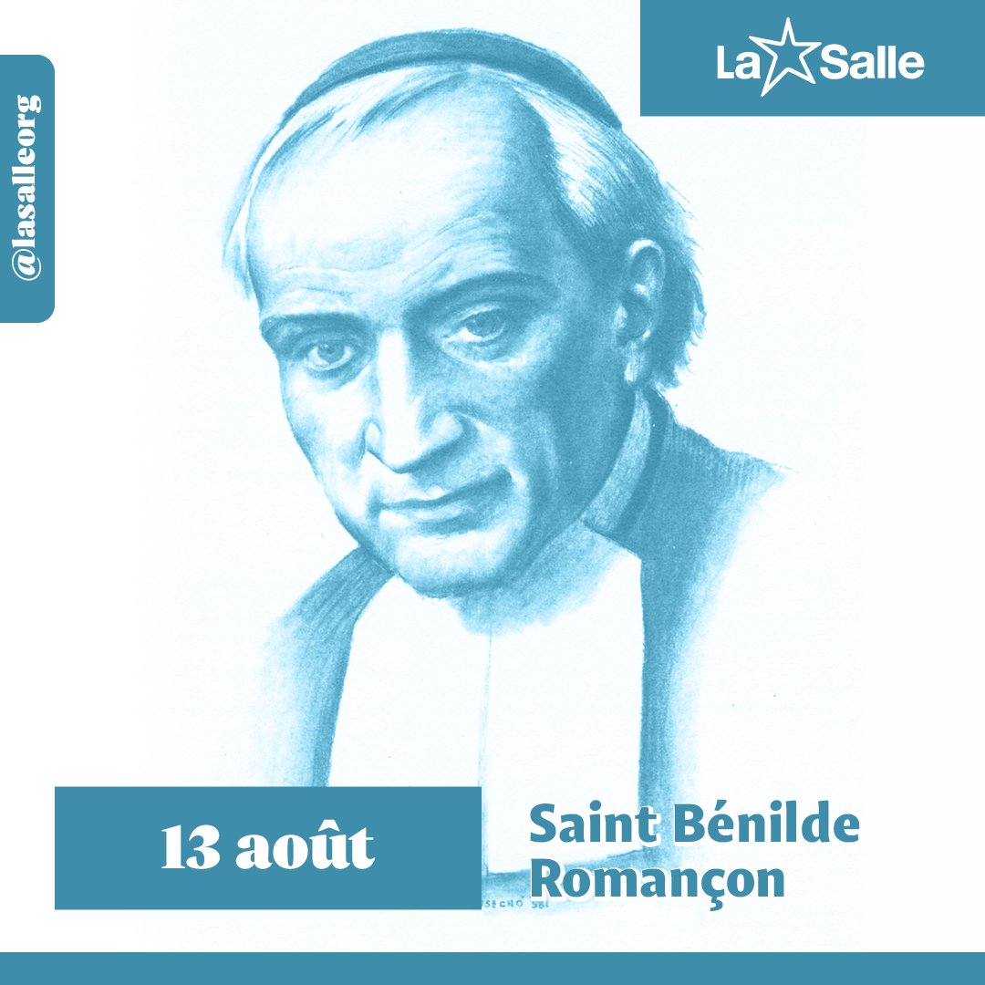 FRA |  «qu’il a accompli les choses communes d’une manière peu commune» C’est ainsi que fut décrit Saint Bénilde Romançon. Aujourd’hui, nous élevons nos prières pour qu’il éclaire nos communautés éducatives ainsi que tous nos éducateurs et éducatrices. #annéedespiritualité