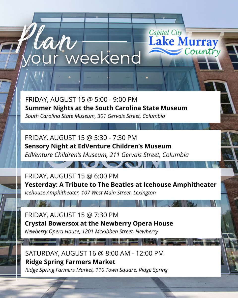 Capital City/Lake Murray Country tweet media