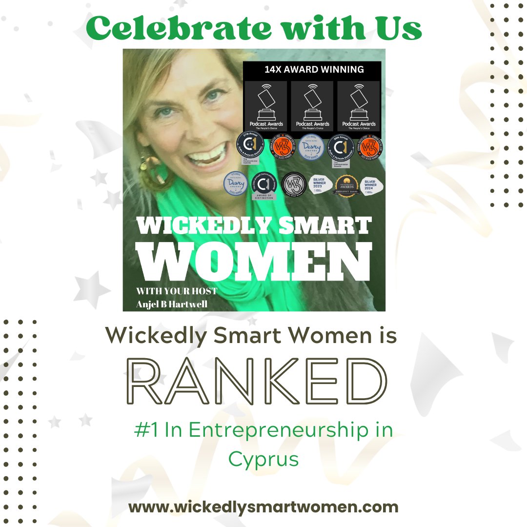 🎉 Join us in the celebration as we proudly announce our ranking as #1 in Entrepreneurship in Cyprus, a testament to our commitment to innovation and success in the business landscape. Let's continue to strive for excellence and push boundaries together! linktr.ee/wickedlysmartw…
