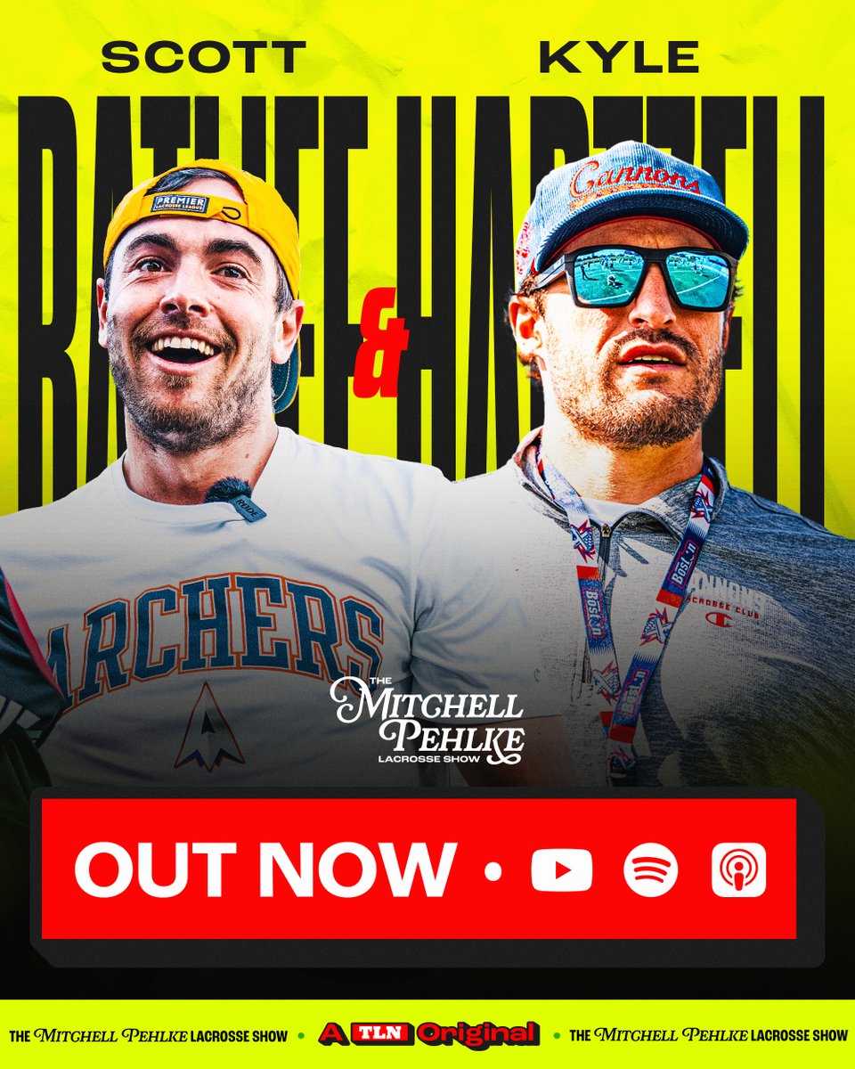 LacrosseNetwork's tweet photo. MPLS 🤝 @OverTheHeadpod 

We had our friends Scott Ratliff and Kyle Hartzell join us for a collab-cast before the @PremierLacrosse playoffs! 🍿

WATCH HERE: https://t.co/4FFz9GNJiQ https://t.co/wiHyYWhDEi