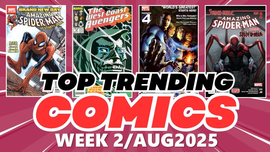 ComicCrusaders's tweet photo. #HappyNCBD! @Izzyverse is here to let you know what's the HOTTEST Books at the #LCS and more... w/ the Top Trending Comics August Week 2 2025! #comics #comicbooks https://t.co/djU34CdGFA https://t.co/lVjUFGMWEA
