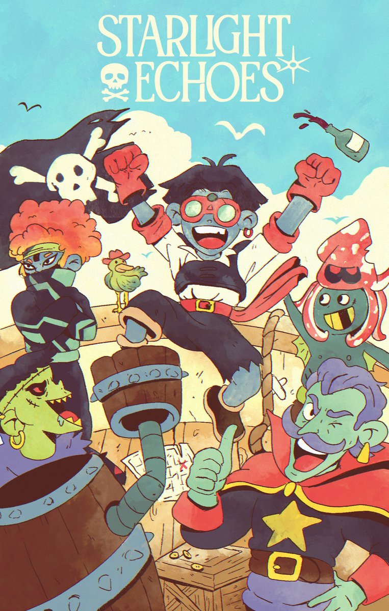 AdrianBalasteg1's tweet image. 🚀 The drop is LIVE! 🌟 Starlight Echoes: Pirates &amp;amp; Bounty Hunters has officially launched!

✨ Set sail into a pirate world of rogue captains
Each character is more than just an NFT—
Only on @cryptocomnft
👉 Don’t miss out!
🔥🚀 #NFTCommunity #CROFam #NFT #NFTDROP #NFTart