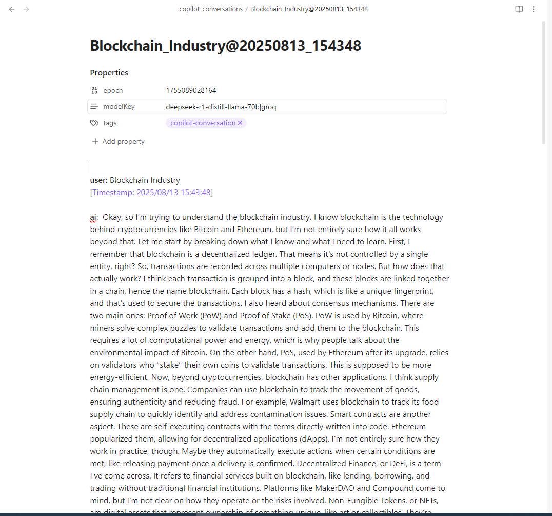dev_zeel's tweet image. Note-taking with Obsidian + Groq is amazing😀.#ALX_AiSK @alx_africa