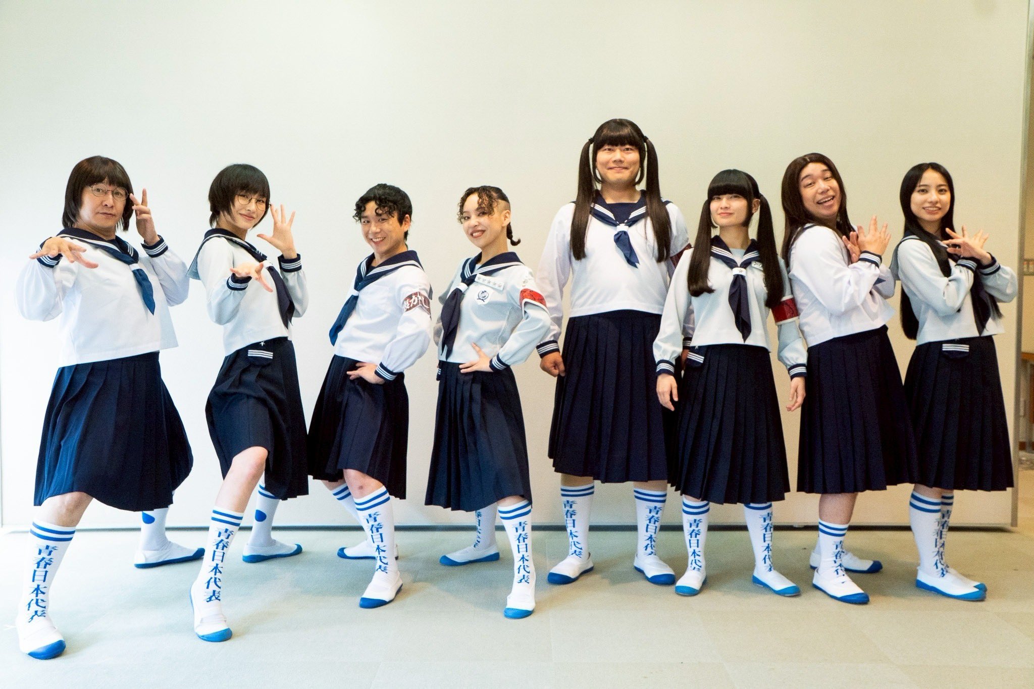 新品未使用　青春日本代表 ロンTEE　新しい学校のリーダーズ　黒M レア☆完売品 新しい学校のリーダーズ 長袖 ロングTシャツ ロンT