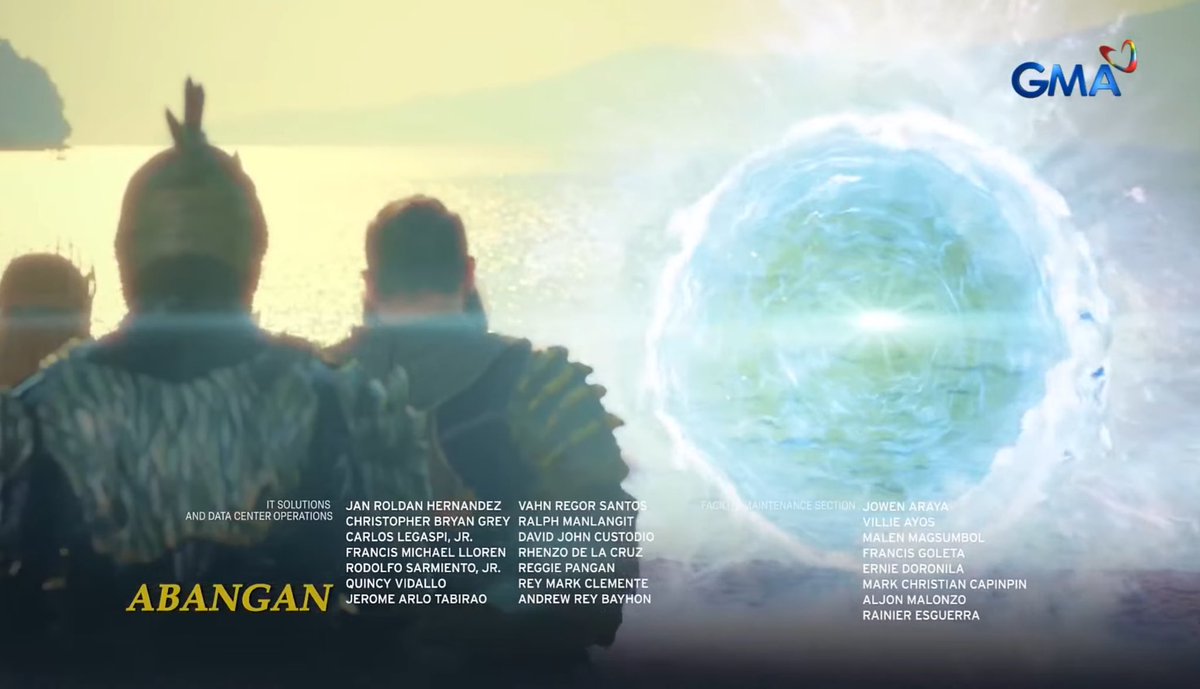 Kumpleto na ang mga lagusan ng Encantadia.
Sa himpapawid, sa tirahan ng mga Mulawin malapit sa Lireo
Sa kagubatan, Asnamon ng Sapiro.
Sa init ng mukha ng bakal, ng mga Bandido sa Hathoria.
Sa pusod ng karagatan ng Adamya.

#EncantadiaChroniclesSanggre 
#SanggreMgaKambalDiwa