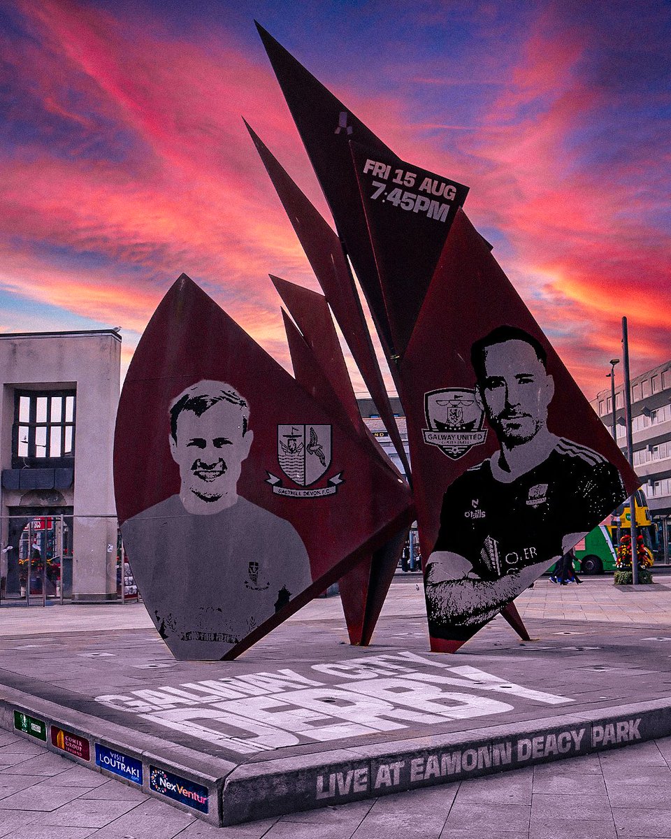 Just two days until the Galway City Derby at Eamonn Deacy Park... ⌛️

Get your tickets for our FAI Cup clash against Salthill Devon here 👉 galwayunitedfc.ie/match-tickets/

#ItsATribalThing | #GUFC2025 | #UnitedAsOne