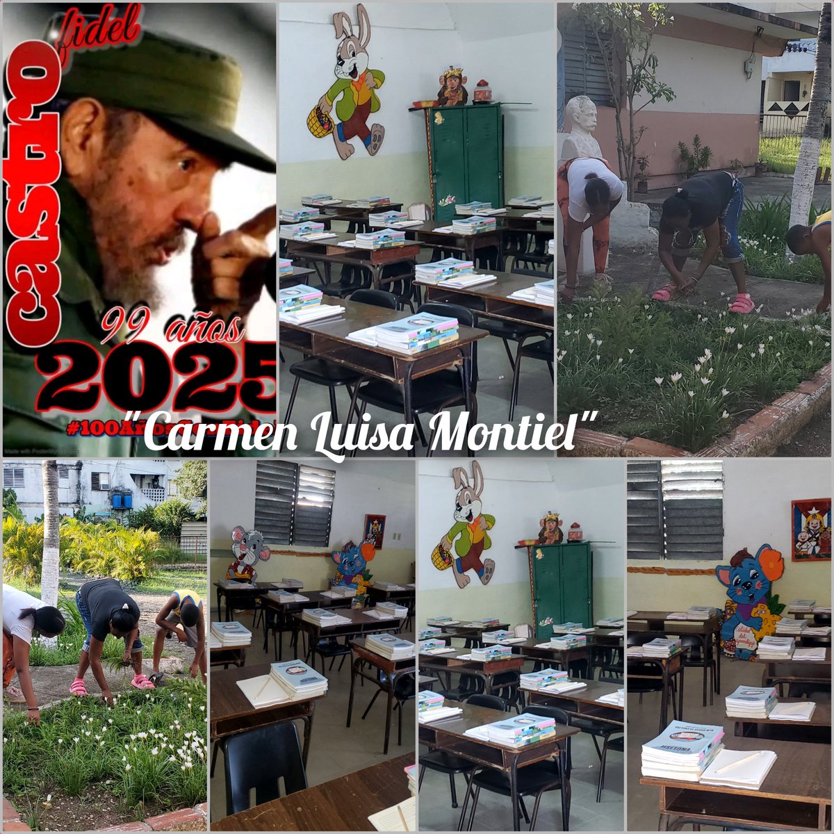 Nuestra Institución Educativa también celebra el cumpleaños 99 de nuestro invicto Comamdante en Jefe Fidel Castro Ruz 
<a href="/CubaMined/">MINED</a> 
<a href="/DirectEducaHab/">Karenia Marrero Arrechea</a> 
<a href="/DirectGenEdGua/">Directora GEG</a> 
<a href="/Teceduguanbcoa/">DGE Guanabacoa TE</a>