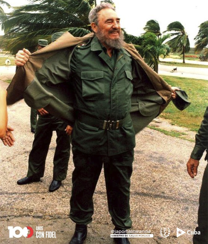 japortalmiranda's tweet image. 🇨🇺 En el 99 aniversario de su natalicio, #Cuba honra la vida y el ejemplo de #Fidel, guía permanente de dignidad, soberanía, resistencia y justicia social.
Su legado inspira cada conquista y desafío de la Patria.
#100AñosConFidel