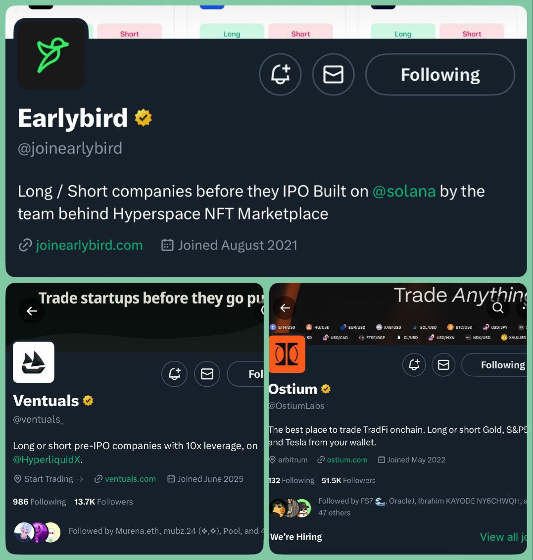 mayowa 🍀 (@bigzuko_) on Twitter photo Another day with another post of mine filled with alfalfas.
Big thanks to my reply friends for always putting me on haha.
So yesterday, I was asking if we have perp products for Stocks and NFTs 
But I was told that it would be hard for this to happen for NFTs and yes that's Another day with another post of mine filled with alfalfas.
Big thanks to my reply friends for always putting me on haha.
So yesterday, I was asking if we have perp products for Stocks and NFTs 
But I was told that it would be hard for this to happen for NFTs and yes that's