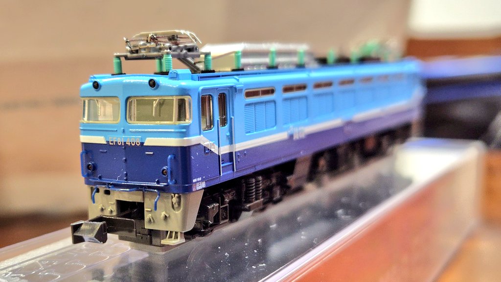 b*w様 KATO EF81 408　JR試験塗装機 3066-S KATO 3066-S EF81 408 JR貨物試験塗装 | 金屋代かずおのお部屋