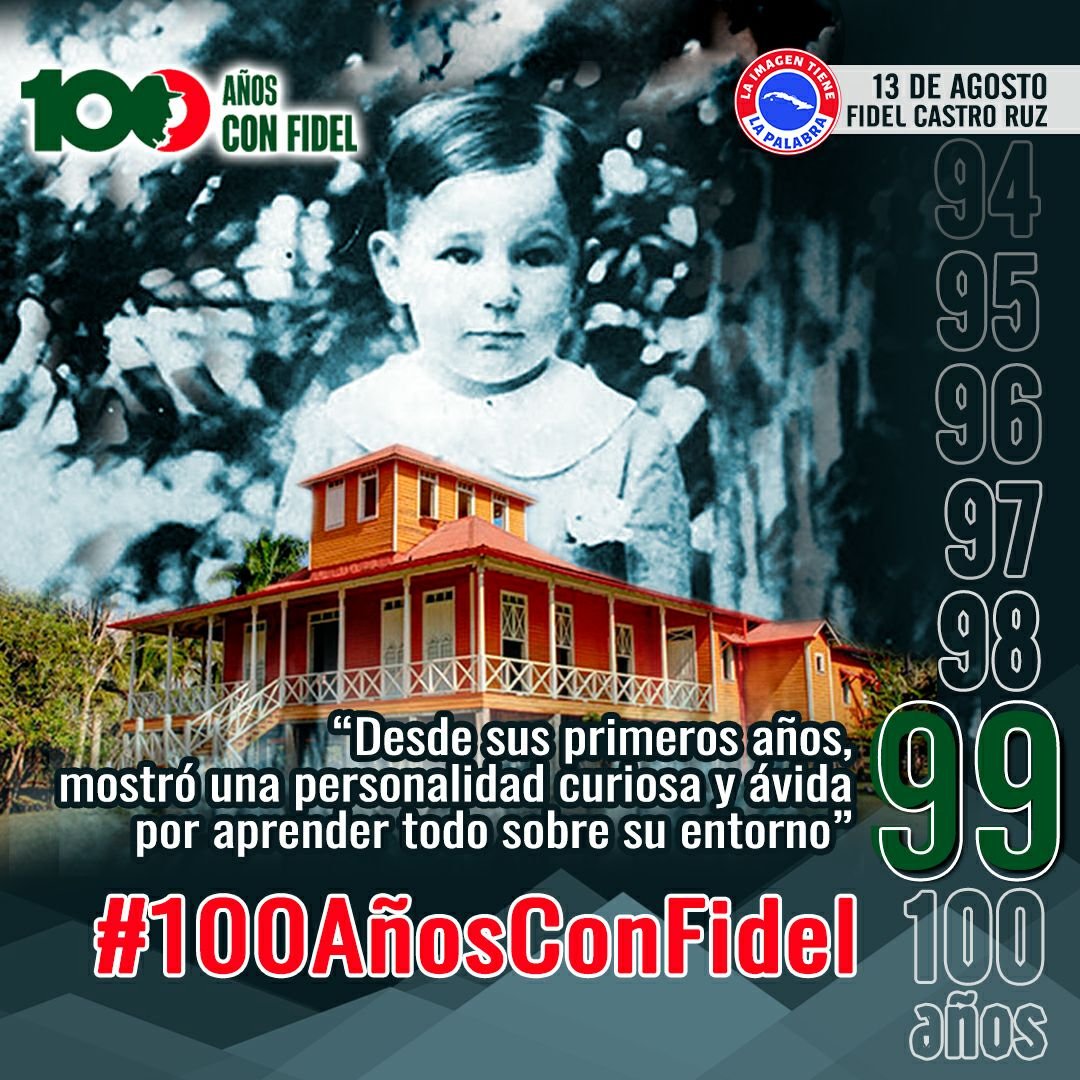 Saludo❗
🇨🇺✨ Hoy Cuba recuerda el nacimiento de un hombre que cambió su destino. Un 13 de agosto, nació Fidel Castro Ruz — líder, revolucionario,símbolo de resistencia. Su voz encendió esperanza en humildes,su pensamiento desafió imperios, y su legado vive.#100AñosConFidel
#Cuba