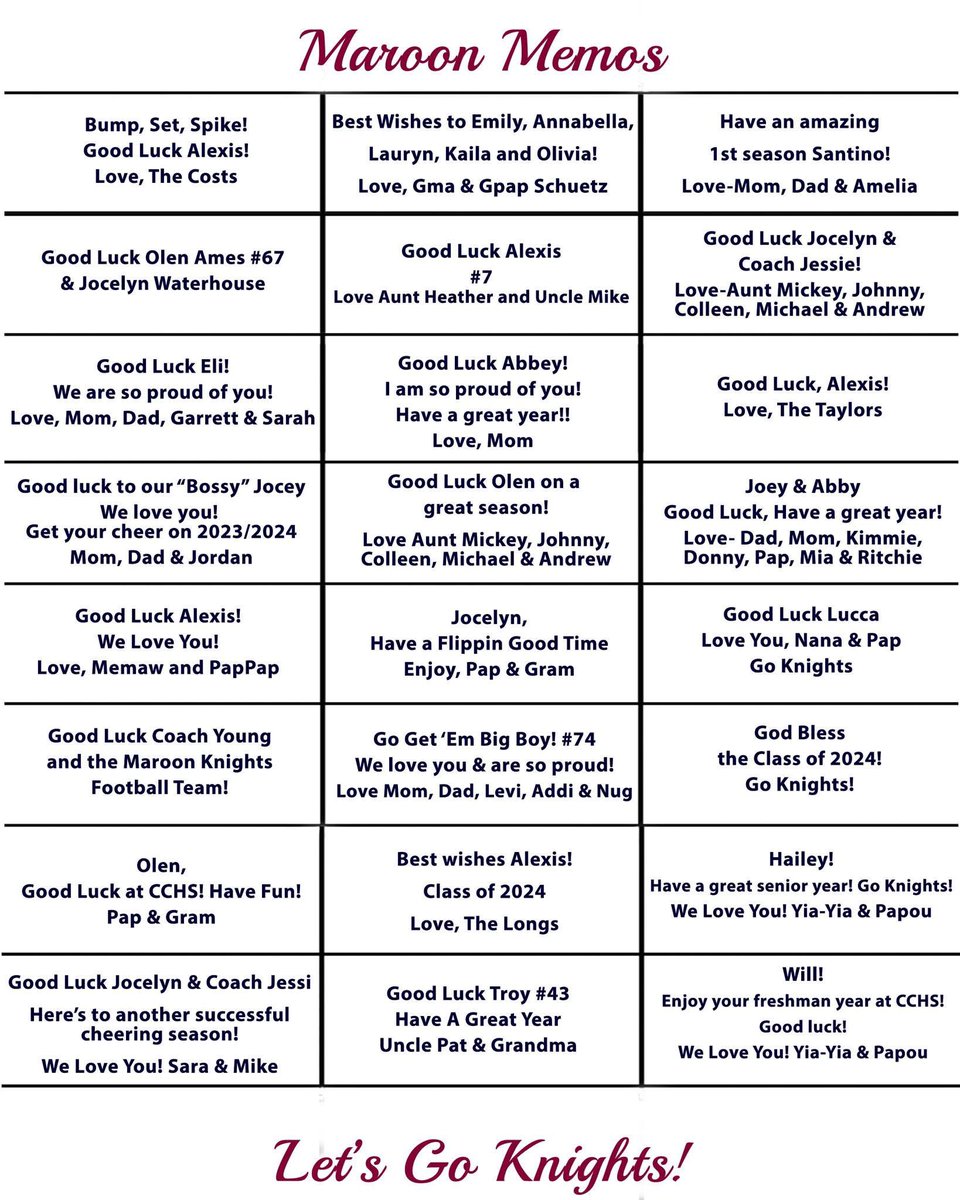 CCHSAthletics1865 tweet media