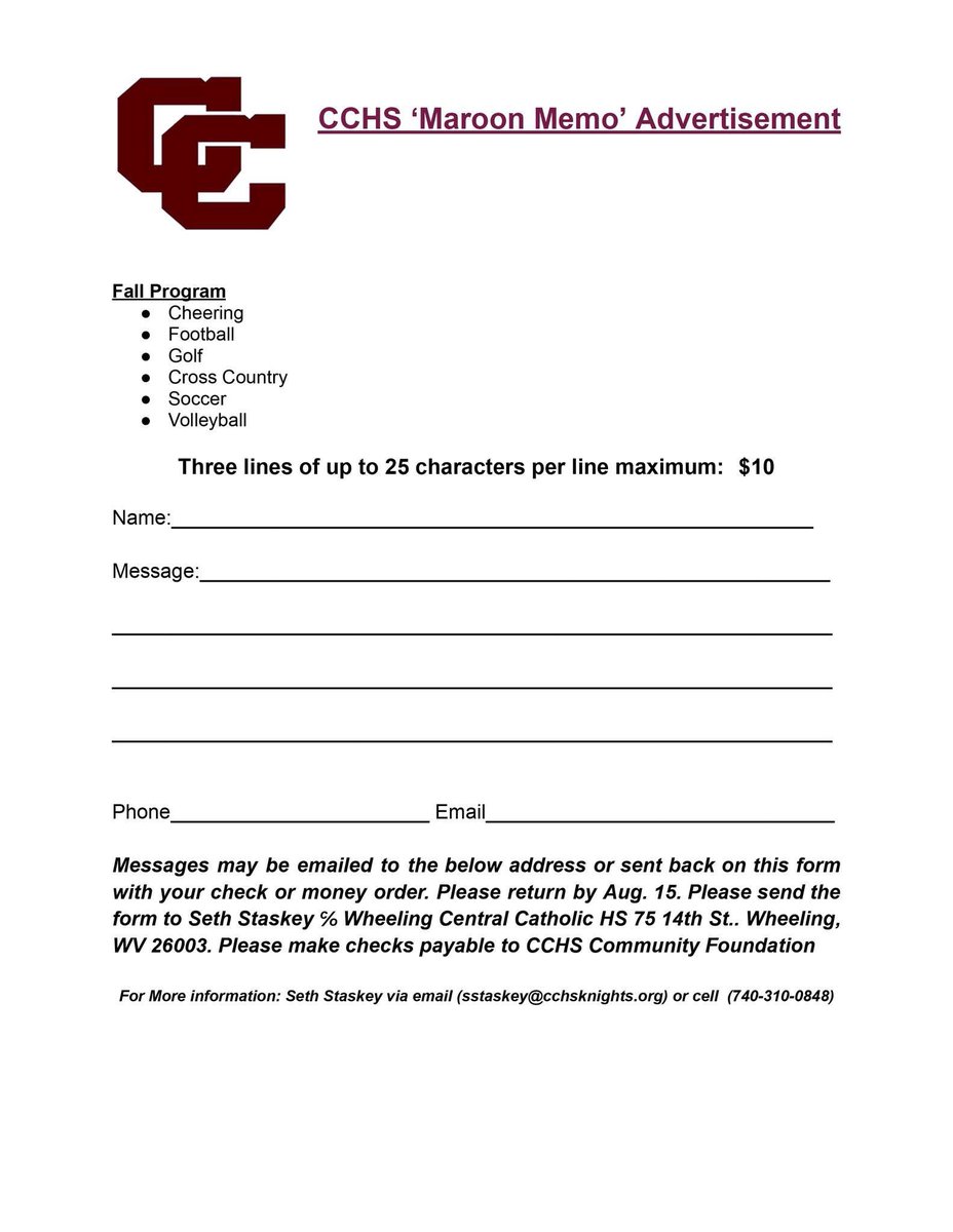 CCHSAthletics1865 tweet media