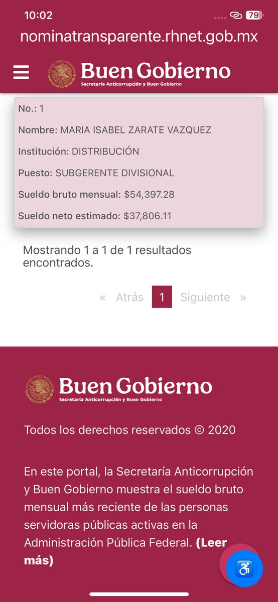 Aureliano_Garci's tweet photo. A estos sí les rinde el suelto: Isabel Zárate cobra religiosamente $37,806.11 mensuales:

¡¡¡Milagro!!!!

@Claudiashein @LuzElena_GE @EmiliaCallejaA @PabloGomez1968 @AlonsoRaya_ @DenunciaMedios @lumendoz @CiroGomezL @ruizhealy @ https://t.co/v7jftXFb5E