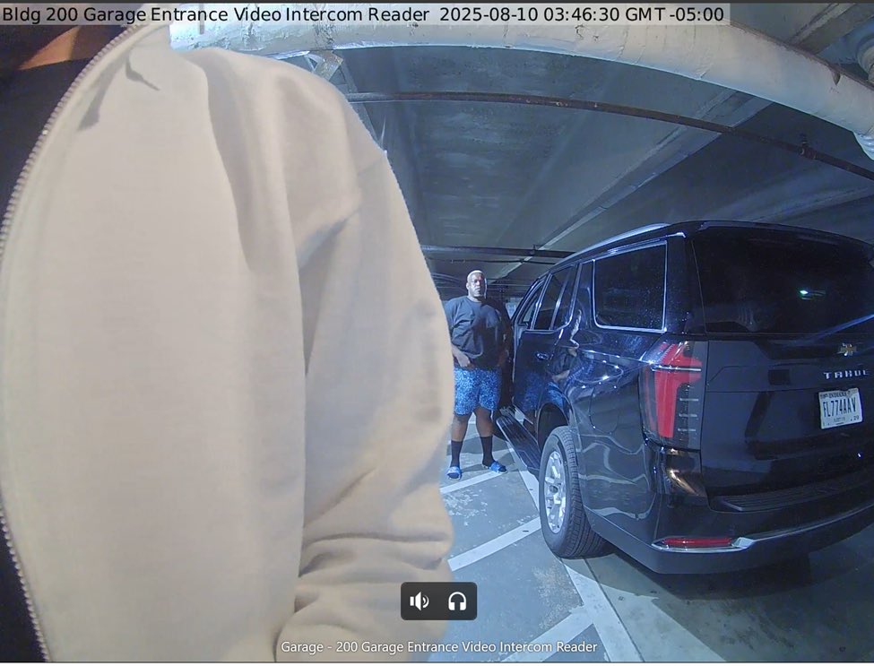 ChatHbcu's tweet photo. Mail theft is a federal crime, boys. Smile: Our building camera got you staring at it and your license plate! @AtlantaPolicee @wsbtv https://t.co/Ic8WpfJDJK