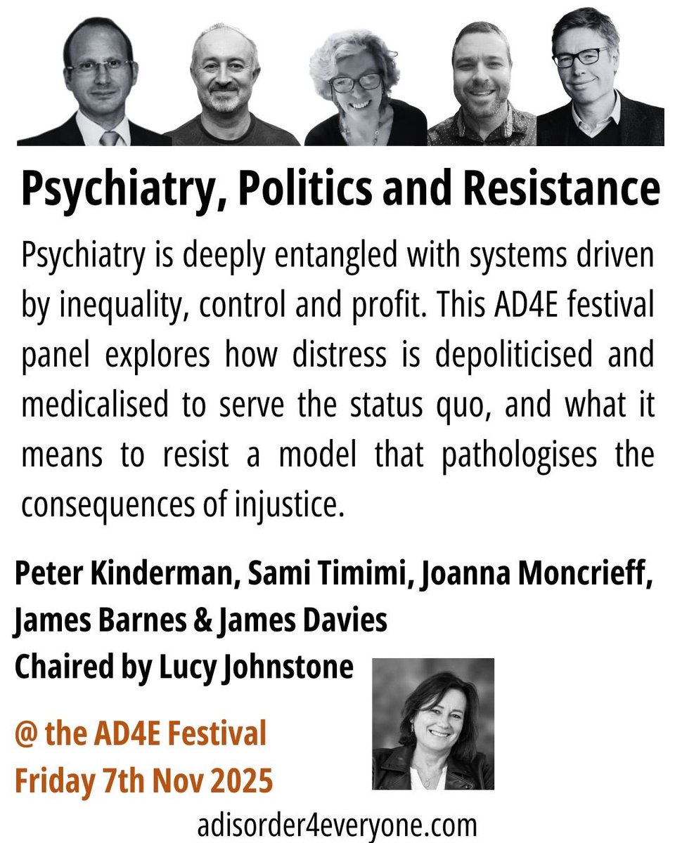 Another reason why you won’t want to miss this year’s #adisorder4everyone Festival! 

~Donation only 
~CPD cert - 8 hrs 
~Recorded to watch afterwards
~Connecting with a community that want to see change 

In association with <a href="/VDay/">V-Day</a> 

Sign up now!

eventbrite.co.uk/e/122475993292…