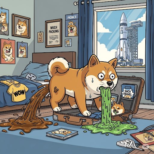 SHITBARF_Meme's tweet photo. Packing bags for trip! ๐๐๐
Tomorrow on @pumpdotfun
Such excitement! ๐ฉ๐คฎ
#SHITBARF #ToTheMoon #WAGMI #Crypto #SOL #MEMECOIN https://t.co/RMqCilGHtD