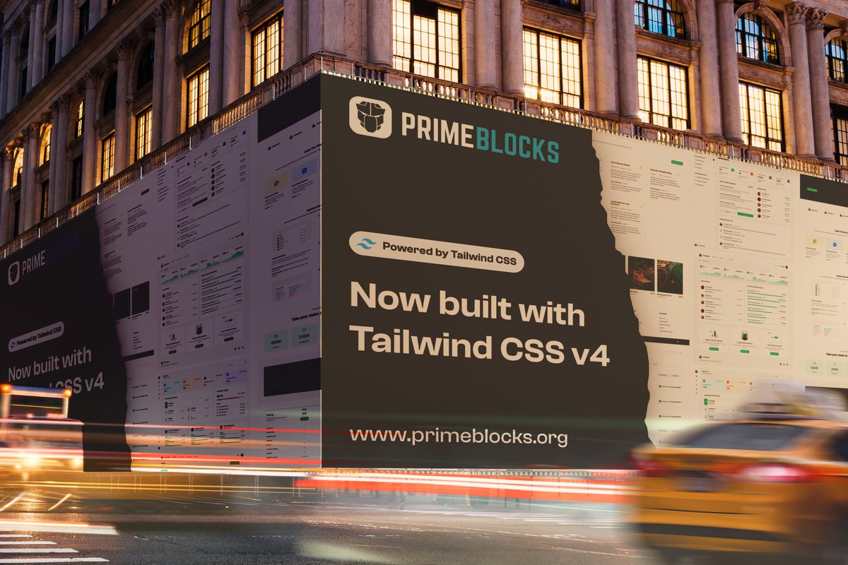 prime_ng's tweet photo. PrimeBlocks for Angular and PrimeNG, right around the corner. Stay tuned 👀 #angular https://t.co/XIdjOtONot
