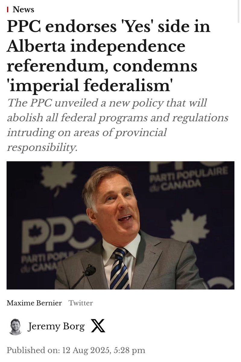 Maxime Bernier tweet media