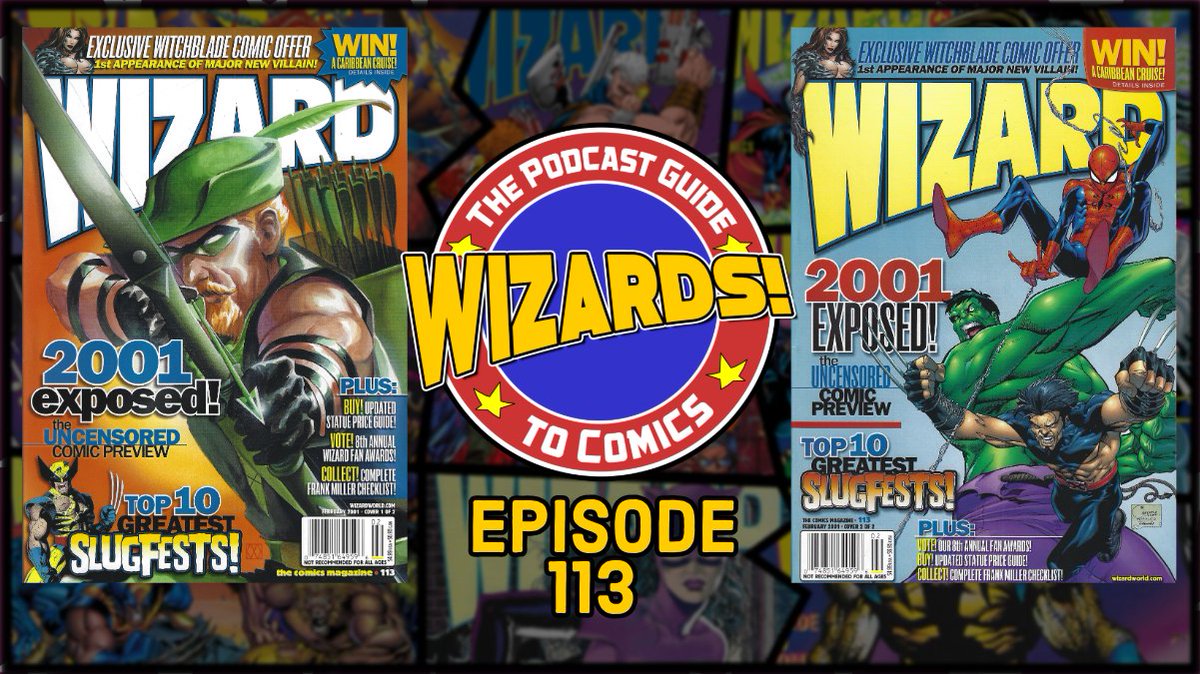 WIZARDS! The Podcast Guide To Comics tweet media