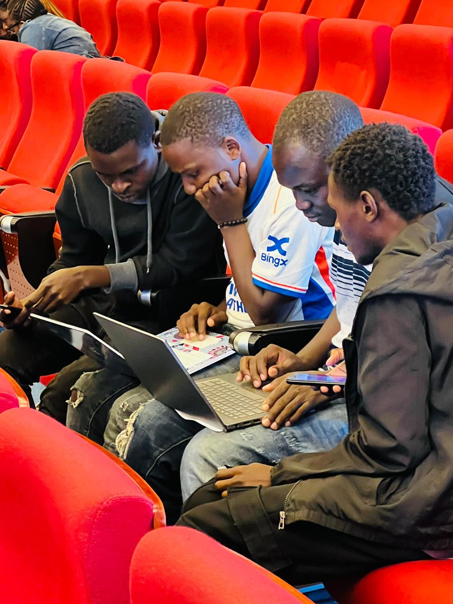 MACRAMALAWI's tweet photo. We have concluded our 2-day cybersecurity drill and awareness campaign tour at Malawi University of Science and Technology (MUST). 

The finale featured a Catch The Flag (CTF) competition focused on Forensic and OSINT challenges, where 8 teams of Computer Security Systems and https://t.co/oHO4GJX8Jq