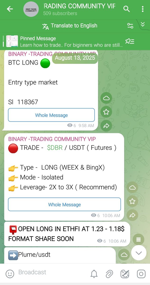 BINARY210986's tweet photo. VIP members benefits :
10 Accurate profitable signals everyday is assured 
 24 hours support when you are trading with our signals, to tell you when to enter trade and when to exit trade, and make sure  you don't lose while trading👇👇.

https://t.co/7DGwRNupK6 https://t.co/AhdJfDToNw
