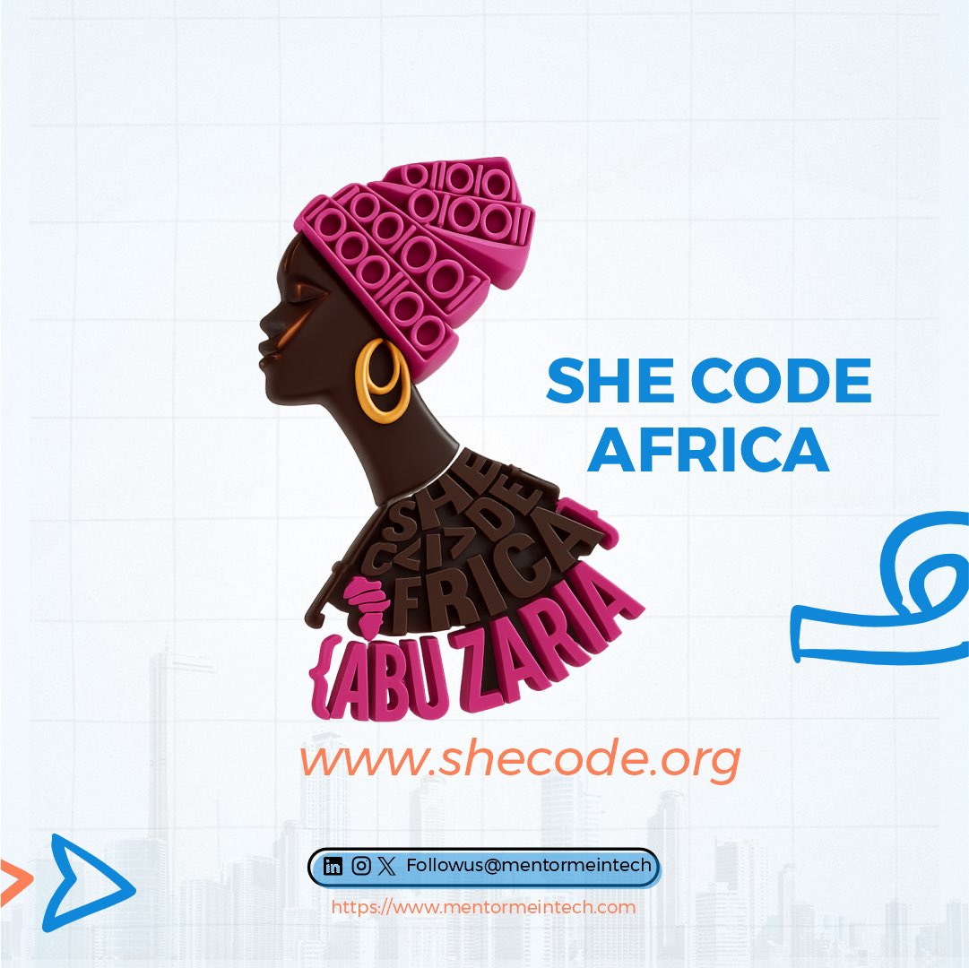 mentormeintech's tweet image. Your tech growth starts here → @mentormeintech_ 🚀

Get free mentorship, learn new skills, and join a community that pushes you forward.

Then explore SheCodeAfrica, ALX, AltSchool &amp;amp; Tech4Dev.

Build your portfolio. Tell your story.

#TechCommunity #BuildInPublic #MentorMeInTech