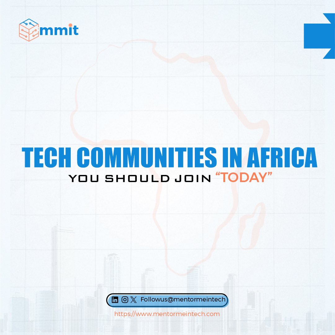mentormeintech's tweet image. Your tech growth starts here → @mentormeintech_ 🚀

Get free mentorship, learn new skills, and join a community that pushes you forward.

Then explore SheCodeAfrica, ALX, AltSchool &amp;amp; Tech4Dev.

Build your portfolio. Tell your story.

#TechCommunity #BuildInPublic #MentorMeInTech