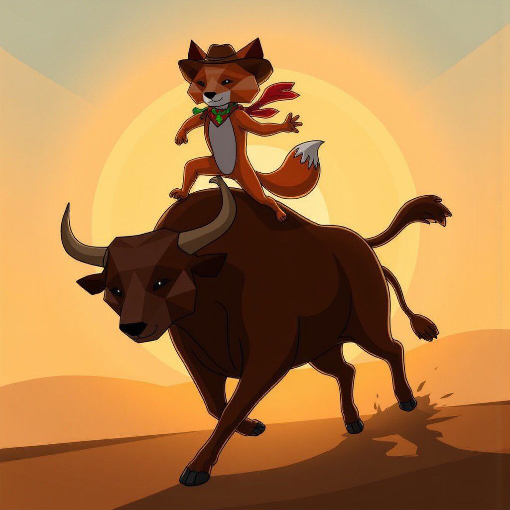 officialmetafox's tweet photo. Eth x Bull = 🦊 https://t.co/df13VYVBZ3