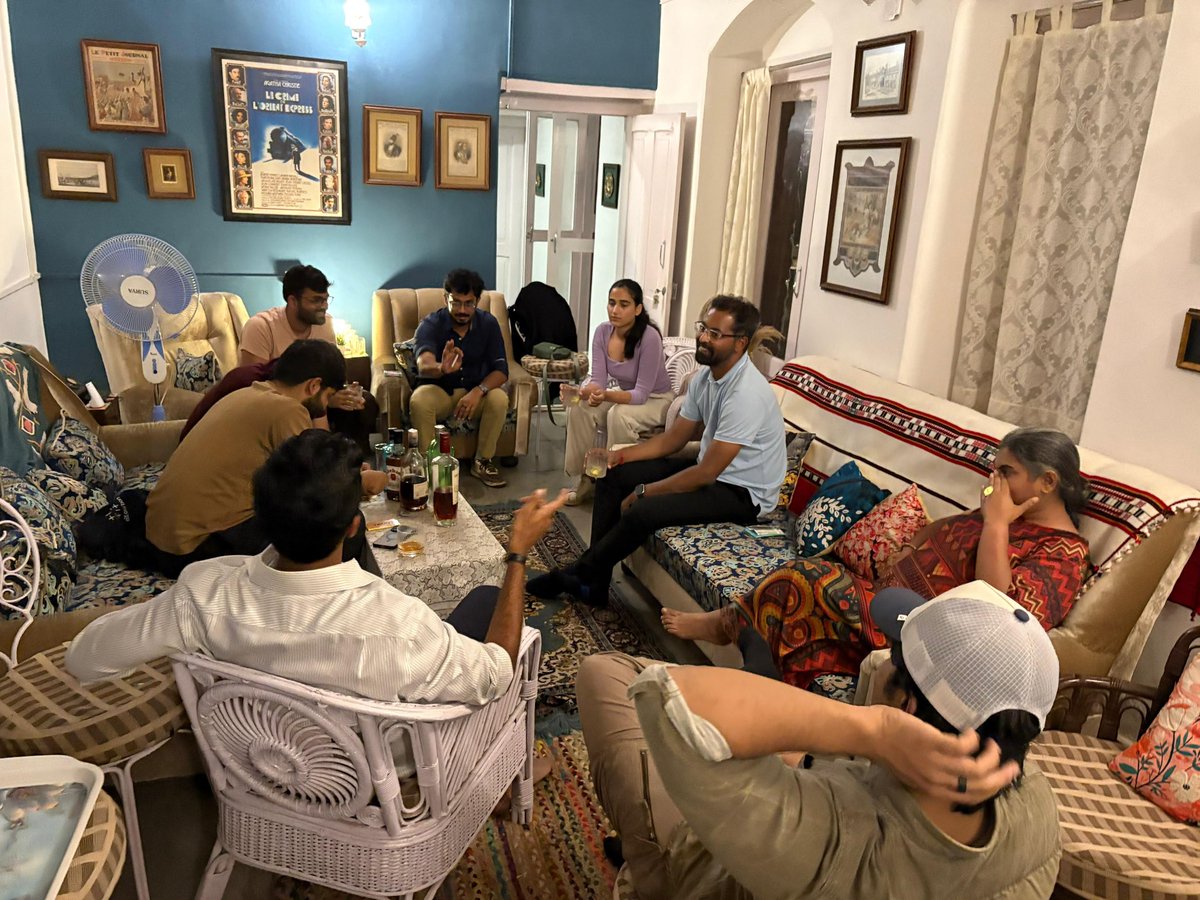 Sparsh Agarwal (@sparshagarwall) on Twitter photo <a href="/agarwal_smayan/">Raag Tarkari</a> <a href="/pietergaricano/">Pieter Garicano</a> <a href="/krnaa/">Karan Nagpal</a> <a href="/tajmahalfoxtrot/">naresh fernandes</a> Ending the day with a drink with the incredible <a href="/AltCarbonIndia/">Alt Carbon</a> team that made this trip happen!
We’re hiring across all roles: altcarbon.notion.site/Alt-Careers-1c…
<a href="/curioushrey/">Shrey Agarwal</a> <a href="/adadithya/">Adithya Venkatesan</a> <a href="/agarwal_smayan/">Raag Tarkari</a> <a href="/pietergaricano/">Pieter Garicano</a> <a href="/krnaa/">Karan Nagpal</a> <a href="/tajmahalfoxtrot/">naresh fernandes</a> Ending the day with a drink with the incredible <a href="/AltCarbonIndia/">Alt Carbon</a> team that made this trip happen!
We’re hiring across all roles: altcarbon.notion.site/Alt-Careers-1c…
<a href="/curioushrey/">Shrey Agarwal</a> <a href="/adadithya/">Adithya Venkatesan</a>