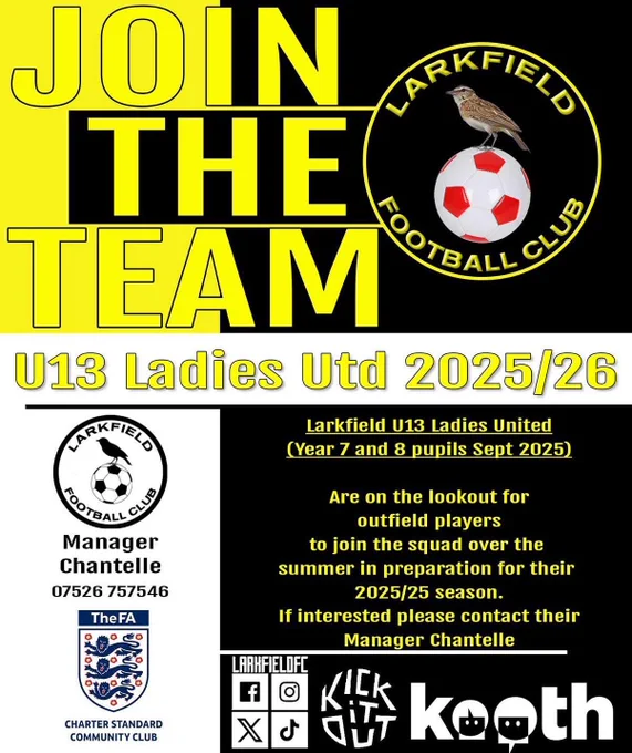 Image from LarkfieldFC (@LarkfieldFC)
