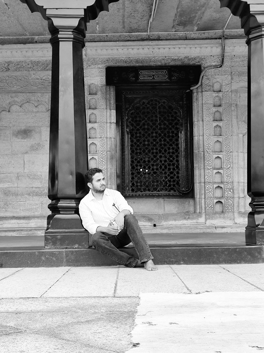 At the Mausoleum of  Tipu Sultan (R.A.) famously known as Tiger of Mysore..
