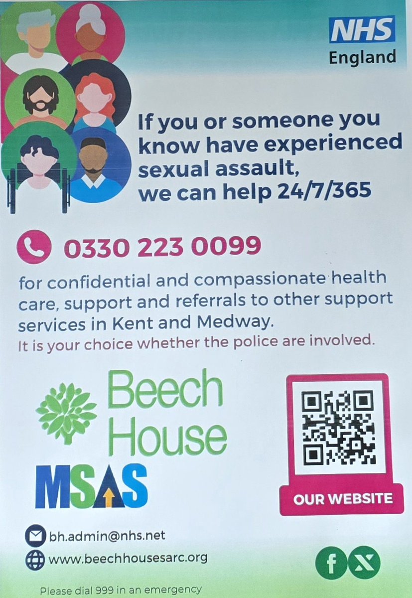 sarc_msas's tweet photo. The NHS has launched a campaign to raise awareness of sexual assault referral centres  (SARCs) - specialist services that offer free care and support to anyone who has been  raped, sexually assaulted or abused at any time in their life.   SARCs are available 24/7 across England, https://t.co/3ouuTxruOg