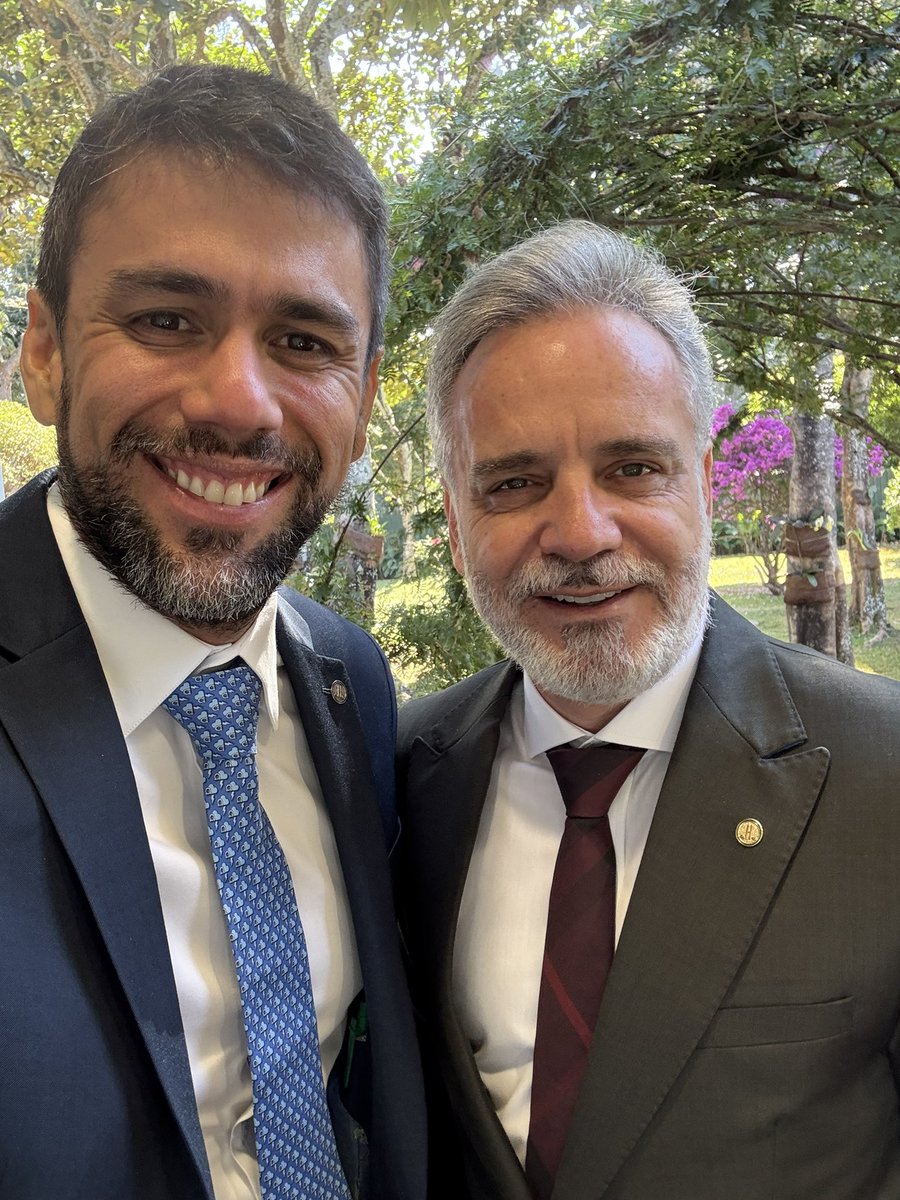 Dialogando e articulando com o grande líder do Republicanos <a href="/gilbertoabramo/">Gilberto Abramo</a> 🇧🇷✅