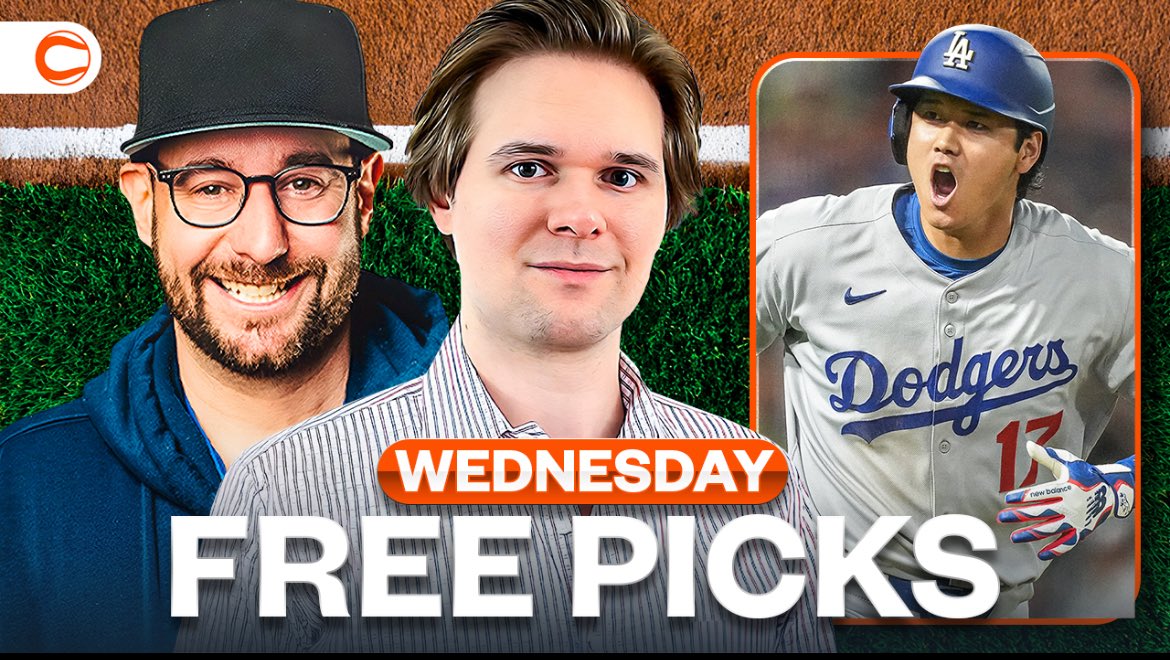 Covers (@covers) on Twitter photo MLB PICKS LIVE AT 9:15am ET 🚨
<a href="/JTFOz/">Joe Osborne</a> | <a href="/Covers_josh/">Josh Inglis</a> | <a href="/DerekCarty/">Derek Carty</a>
🔗: youtube.com/live/YmNLMEu1a… MLB PICKS LIVE AT 9:15am ET 🚨
<a href="/JTFOz/">Joe Osborne</a> | <a href="/Covers_josh/">Josh Inglis</a> | <a href="/DerekCarty/">Derek Carty</a>
🔗: youtube.com/live/YmNLMEu1a…