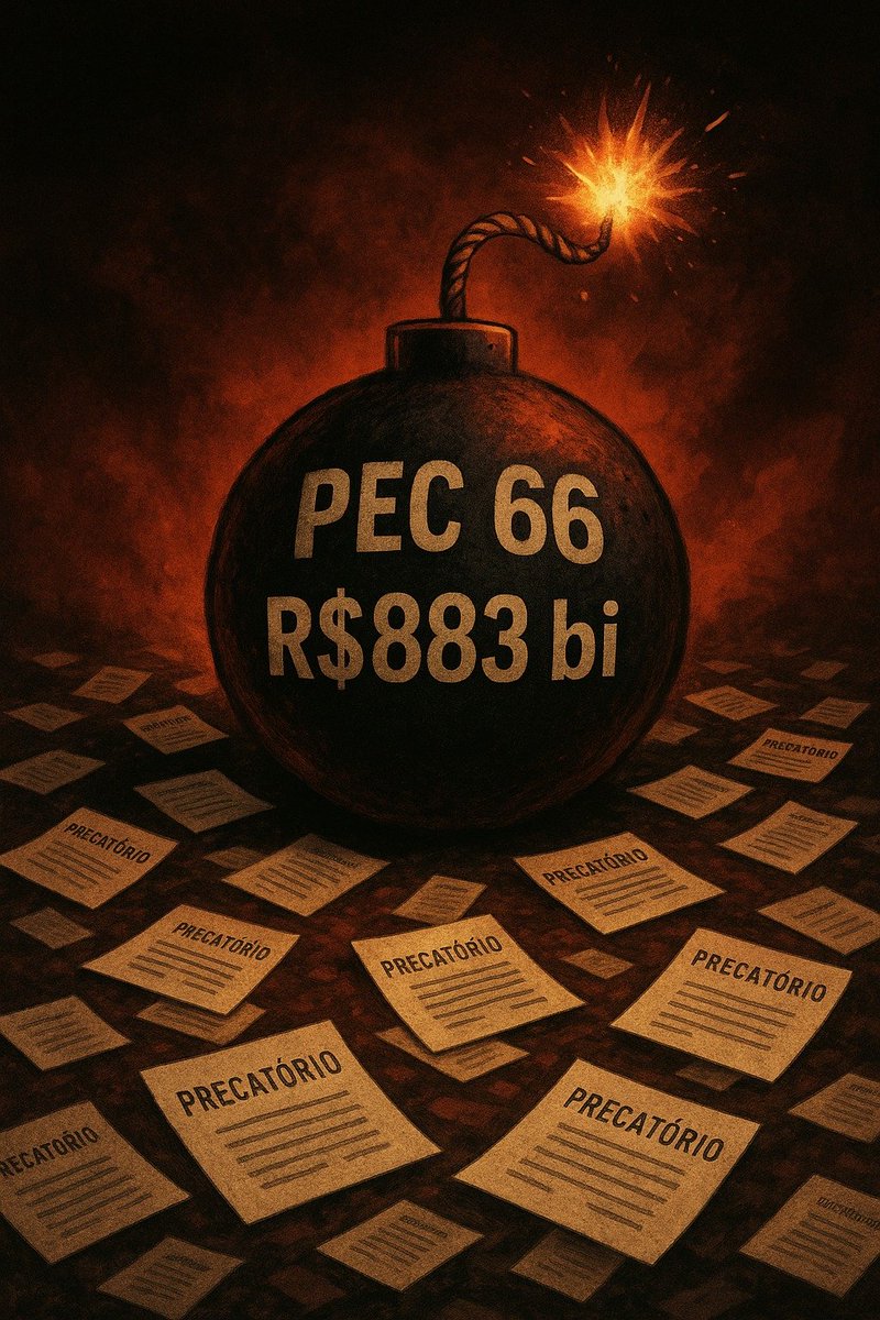 Cidadao_Alerta's tweet photo. 🚨 Se aprovada, a PEC 66/2023 pode elevar o estoque de precatórios a R$ 883 bi, ameaçando a saúde fiscal do país e a confiança na democracia e no mercado.
Link da notícia: https://t.co/PDFwLxCn9T
#Economia #PEC66 #Precatórios #Brasil https://t.co/9rYFMn62b5