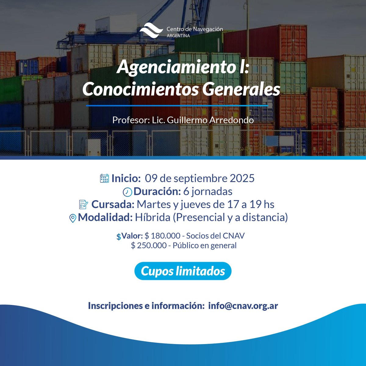 Ya se encuentra abierta la inscripción para una nueva edición del curso ➡️"Agenciamiento I: Conocimientos Generales"✅ 

Accedé al programa del curso y formulario de inscripción acá ➡️ lnkd.in/df8YBJV6